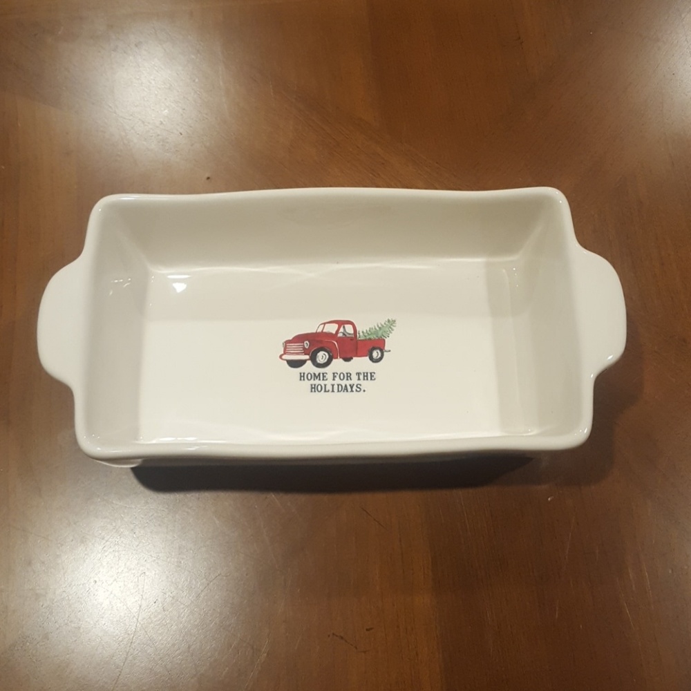 Home for the Holidays Rae Dunn bread pan